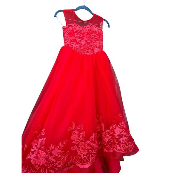 Flower Girl Bridesmaids Wedding Dress - Picture 1 of 12